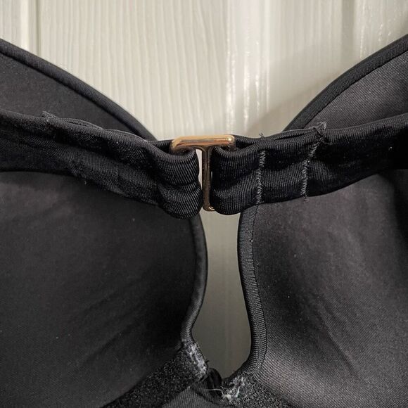 Victoria’s Secret Womens Push Up One Piece Swimsuit XS Black Adjustable Strap - Picture 3 of 6